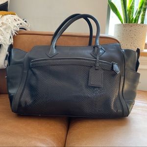 REED KRAKOFF Python Black Bag